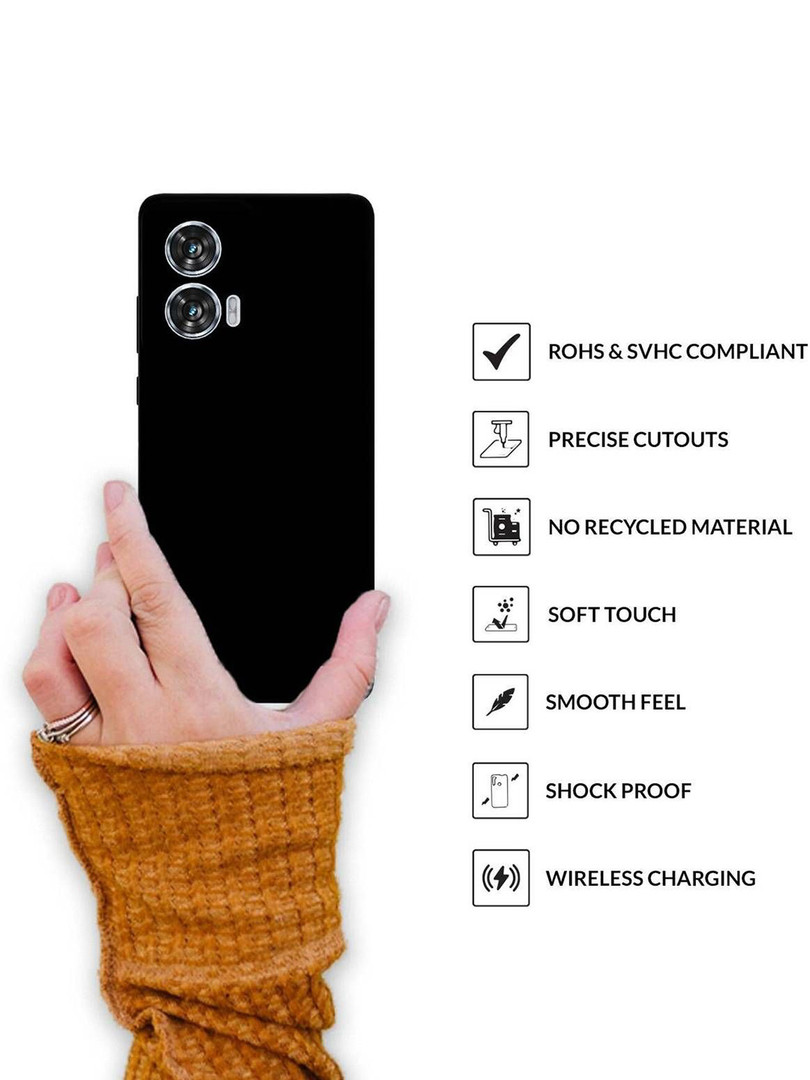 SPRIG Motorola Edge 50 PU Back Cover Mobile Accessories